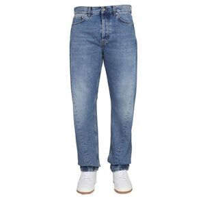 SEFR Men's Relaxed Fit Tapered Leg Denim Jeans Men BLUE Pants